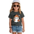 thumbnail image 4 of HCNTES Crew Kids Casual Short Sleeve T-Shirt Tops Little Boys Girls Halloween Clothes(R339-Dark Gray,7-8 Years), 4 of 5