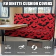 thumbnail image 4 of XYZCANDO Bat Silhouette RV Dinette Cushion Covers Stretch Camper Cushion Covers, Breathable Non-Slip RV Booth Seat Covers Fit for RV Sofa Camper Couch, 4 of 8