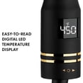 thumbnail image 3 of Hair Waver Hot Tools Pro Artist, negro, dorado, digital, 3 barriles, 3 of 7