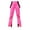 Pink, variant on comerut Snow Ski Pants Waterproof Insulating Protection Smooth Surface Women Windproof Breathable Snow Ski Pants for Snowboarding