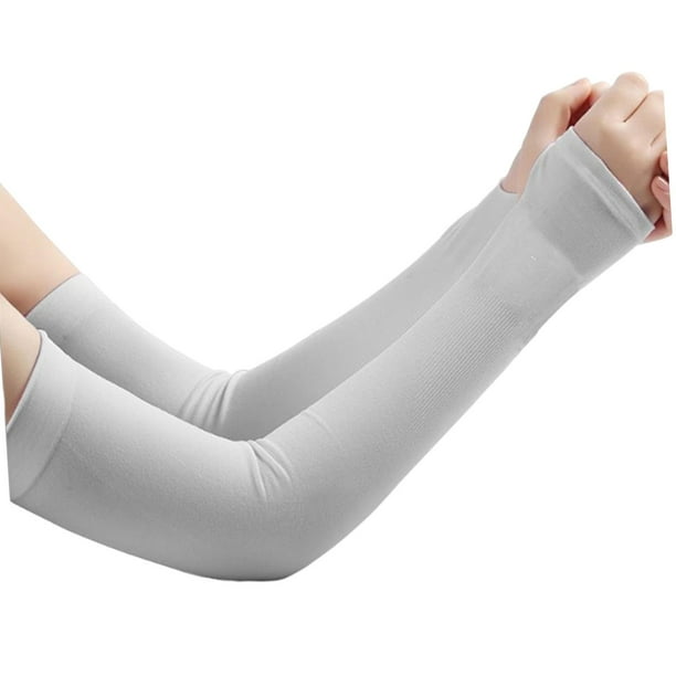Mangas de protección solar Sunnimix Manga del brazo de enfriamiento gris