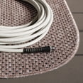 thumbnail image 4 of Safavieh Courtyard Finnian Solid Indoor/Outdoor Area Rug, Natural/Black, 8' x 10' Round, 4 of 15