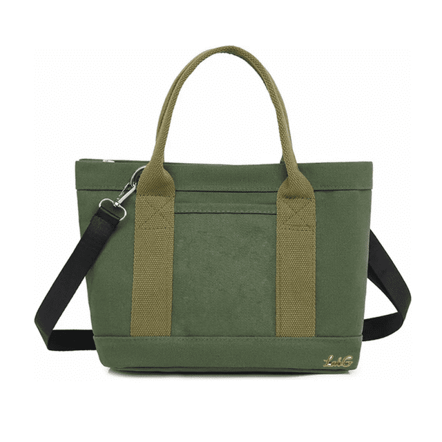 Bolsa De Hombro Cross Lab.G, Verde Olivo