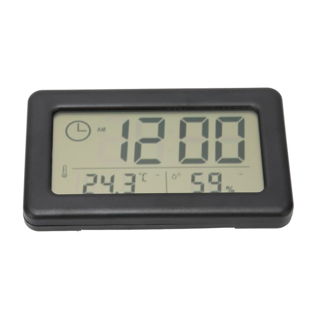 Reloj Electrónico, Reloj Digital LED, Uso De Escritorio, Portátil Para Coche