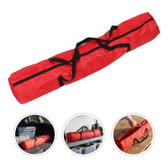 CRILSTYLEO Red Thickened Fabric Outdoor Folding Chair Carry Bag