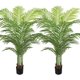 thumbnail image 1 of Palmera Artificial 180 cm Plantas Tropicales Falsas con 18 Troncos Hojas Interior Exterior Casa Oficina Tienda Porche Decoración Patio, 1 of 8