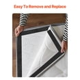 thumbnail image 6 of Heavy Duty 15ft x 2in Hook Loop Tape and 16.4ft x 0.94in Double-Sided Strips, Black + Red Combo, 6 of 11