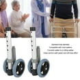 thumbnail image 4 of Roues de Marche, Roues de Marche Verrouillables Forte Capacité de Charge Hauteur Réglable Sûr 2 Pcs avec Roue de Frein pour Personnes, 4 of 8