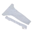 thumbnail image 4 of Hombrera para manguito rotador desgarrado, manga de compresión ajustable para hombres y mujeres, soporte para hombro, cabestrillo para brazo, inmovilizador de hombro para el dolor, gris claro, talla L, 4 of 8