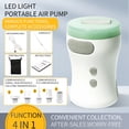 thumbnail image 3 of Zootealy Portable Electric Inflation Pump with Powerbank and Light Function for Camping and Outdoor Activities, 3 of 7