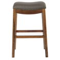 thumbnail image 2 of Austin 31" Bar Stool in Brown, 2 of 4