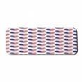 thumbnail image 1 of 4th of July Computer Mouse Pad, Pattern American Flags in the Heart Shape Love of Nation, Rectangle Non-Slip Rubber Mousepad Large, 31" x 12" Gaming Size, Red White and Navy Blue, by Ambesonne, 1 of 2