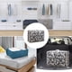 thumbnail image 4 of Laklulu Bolsa de viaje móvil de almacenamiento para edredón, almohada, manta, edredón, ropa de cama, 4 of 5