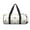 Gold Rabbit, variant on Xecao Green Snake print Round Travel Duffel Bag is a foldable gym bag with an inner pocket, perfect for travel sports