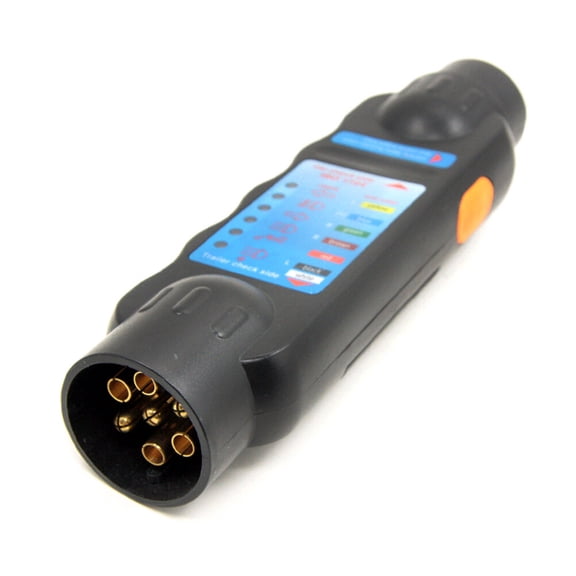 Supvox Vehicle Trailer Connector Tester - Easy-to-Use Car Trailer Plug Tester with Frosted Material Design