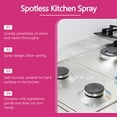 thumbnail image 3 of Glass Ceramic Cooktop Cleaner Spray 120ml - Daily Stove Top Degreaser for Burnt On Food, Streak Free Shine, Non Abrasive, 3 of 6