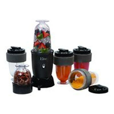 Elite Diaphragm - Elite Cuisine EPB-1800 Personal Drink Blender and Travel Cups