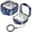 Darkblue, variant on Decase Protective Case for Samsung Galaxy Buds 4/4 Pro 2026,Clear Front Cover Hard PC Shockproof Cover with Lock, Wireless Charging Compatible, Portable Earbuds Case with Carabiner Clip,Black