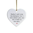 thumbnail image 6 of Holloyiver Christmas Love-shaped Pendant Decorations, Christmas Ornaments Gifts - Birthday, Christmas Decoration Gifts for Friends, Familes - Christmas Tree Decoration Fabric Ornament, 6 of 8