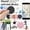 Black, variant on Bluetooth Tracker, Smart Item Finder for Keys, Luggage, Wallet, Anti-Lost GPS Tag, Portable Tracking Device