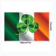 thumbnail image 3 of Decoraciones para el Día de San Patricio, bandera de jardín para el Día de San Patricio, decoración para el ambiente festivo del patio, bandera colgante con fondo de tréboles verdes, bandera colgante, 3 of 8