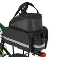 thumbnail image 2 of Amdohai Bicycle Rear Seat Bag Multifunction Expandable Waterproof MTB Bicycle Pannier Bag Bike Rack Bag With Rain Cover, 2 of 8