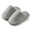 Gray, variant on CHUMUD Women's Fuzzy Slip-on Slippers Warm Cozy Soft Bedroom Silent Slippers Lightweight Memory Foam Indoor House Shoes