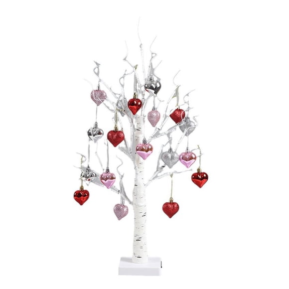 Guardoinrt Lumière d'Arbre Artificiel à LED Blanc Chaud Pleine d'Atmosphère Romantique Améliorant la Décoration Intérieure avec Charme Gitf pour Décoration Intérieure