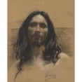 thumbnail image 3 of Alice Pike Barney 20x24 Black Modern Framed Museum Art Print Titled - Anchorite (ca. 1900), 3 of 5