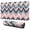 Colorful Geometric Striped, variant on Long Mouse Pads for Desk,Colorful Geometric Striped Pattern Desk Mats on Top Of Desks, Desk Mouse Pad Extra Large with 3mm Non-Slip Base and Stitched Edge for Gaming,Office,Work,Home 47.3"x23.6"