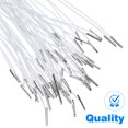 thumbnail image 3 of Phenofice 50pcs round Mask Making Elastic Strings for  White Polypropylene, 3 of 6