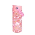 thumbnail image 2 of Elemental Splash Kids Water Bottle - Plastic Water Bottle - BPA Free - Leak Proof - Straw Lid - Pop-it Handle - Durable - For Girls, Boys & School Reusable Water Bottle - 18oz - Unicorn, 2 of 5