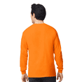 thumbnail image 3 of Gildan Men’s Safety Long Sleeve T-Shirt, Hi Vis Workwear, Safety gear T-shirt, Safety Green, 5XL, 3 of 4