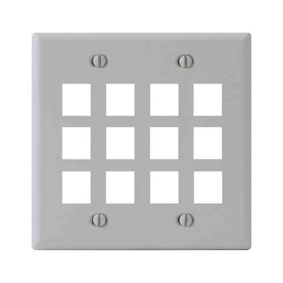 ICC IC107F12WH - 12Port Face - White