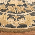 thumbnail image 3 of SAFAVIEH Anatolia Susan Floral Wool Area Rug, Navy/Sage, 6' x 6' Round, 3 of 7