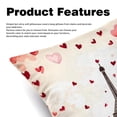thumbnail image 2 of Eiffel Tower Throw Pillow Covers with Unique Patterns - Set of 2, Available in 16x16, 18x18, and 20x20 Inches for Various Occasions, Sofa, Bed, Chair - Includes Pillow Inserts, Cushion Covers, 2 of 6