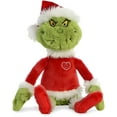 thumbnail image 2 of Aurora GB Mr Grinch Santa 16" Soft Stuffed Animals & Plush Toys, Green, 2 of 3