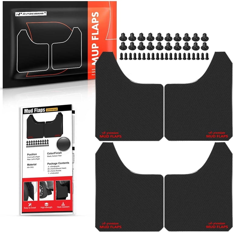 Universal Black Splash Guards Mud Flaps For Car Kenya