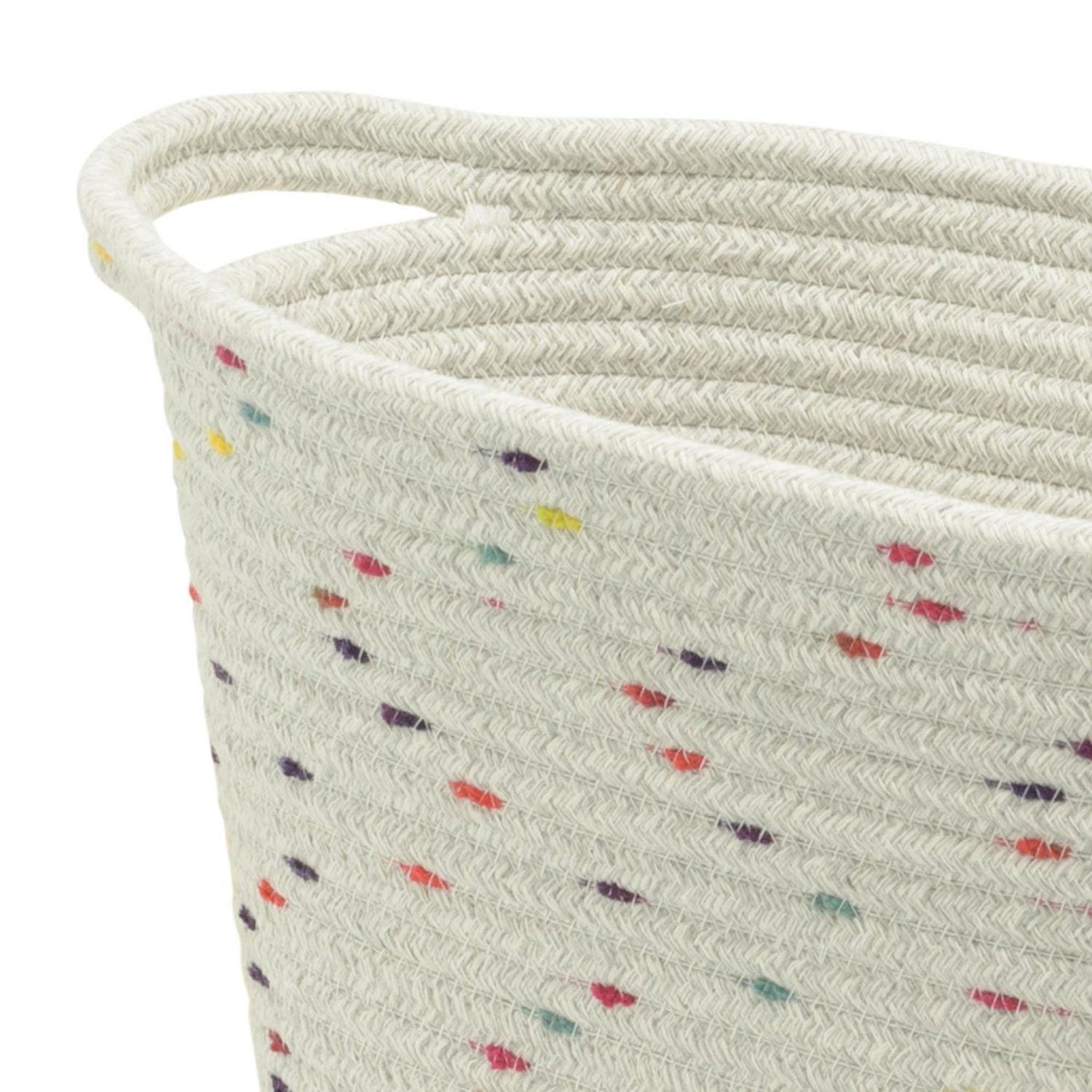 Zenna Home Cotton Rope Storage Basket