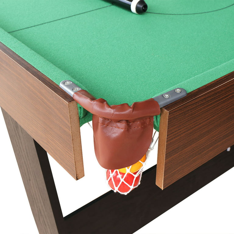 6 Stück grün Billard Tasche Pool Snooker Tisch Nylon Mesh Netz