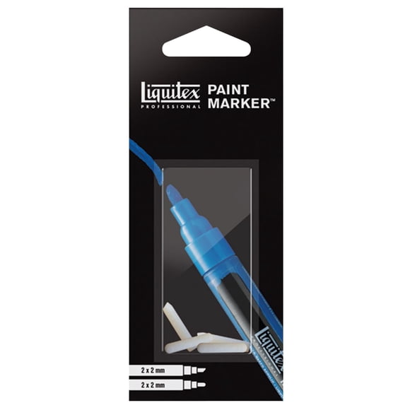 Blister Con 4 Puntas Finas Para Marcador Liquitex