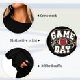 thumbnail image 5 of Game Day Sweatshirt Women Funny Football Print Sweatshirts Pullover Shirt, 5 of 6