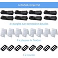 thumbnail image 5 of Pool Accessories Plan Kit Solar Adhesive Straps Nylon And Velcro Fixing Plates Buckles Best Gift, 5 of 5
