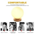 thumbnail image 3 of POINTERTECK LED Night Lamp USB Powered with Wooden Base Colorful Lighting Colorful Lighting Decoration Ambient Light Bedside Sleep Lamp for Desktop Bedroom Living Room, 3 of 9