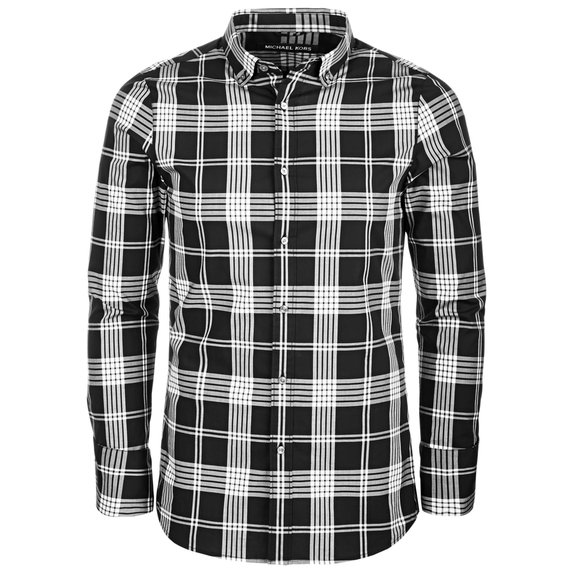 Michael Kors Mens Fall Button Up Shirt 