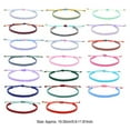 thumbnail image 6 of Friendship Bracelet Gift Thread Hand Chain Drawstring Decoration Women Accessories Jewelry Bangle for Wedding Beach Party Type 2, 6 of 6