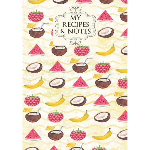 My Recipes & Notes: Elegant Blank Recipe Book to Write in, Document all