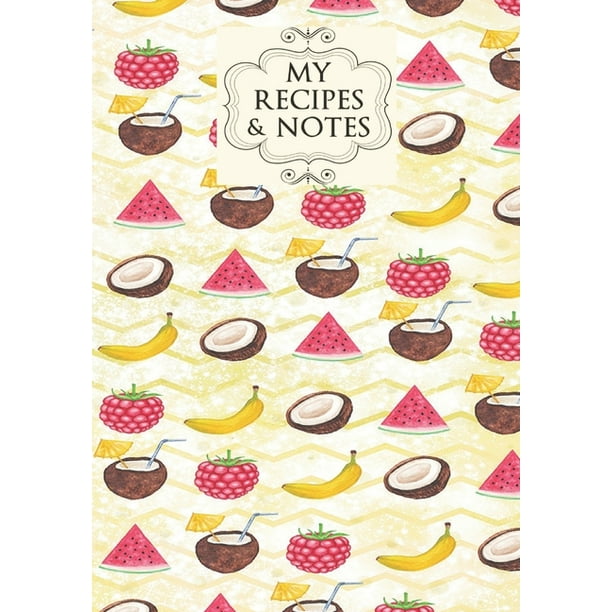 My Recipes & Notes: Elegant Blank Recipe Book to Write in, Document all