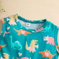 thumbnail image 6 of Tiijoy Toddler Girls Sleeveless Tutu Dress Summer Dinosaur Print Tank Dress, Sizes 4-5, 6 of 8