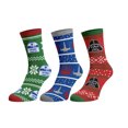 thumbnail image 1 of Star Wars Christmas Holiday Themed Mens Crew Socks 3 Pack, 1 of 1